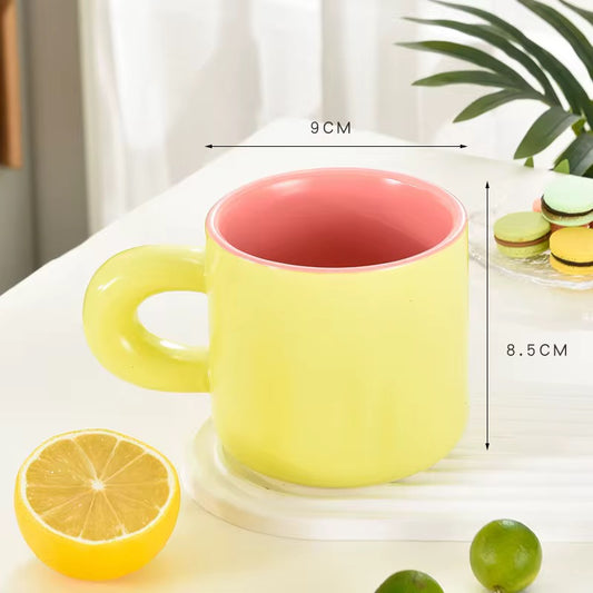 Macaron Ceramic Mugs