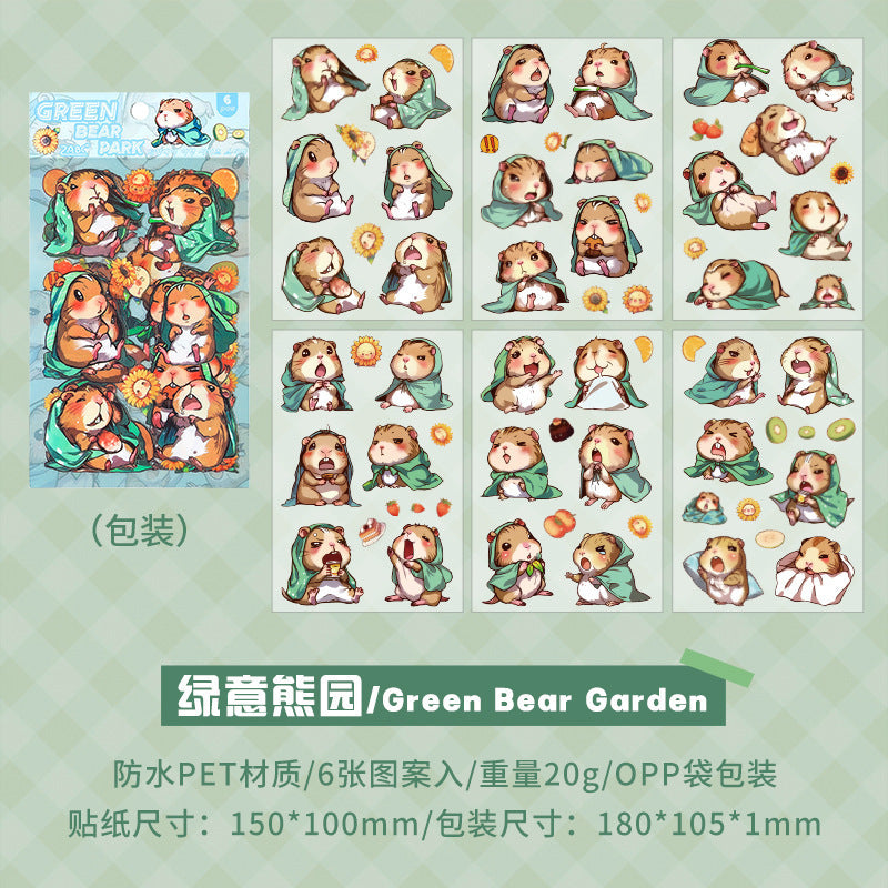 Kawaii Animal Deco Stickers