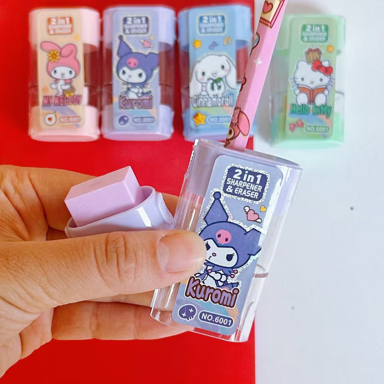 Kuromi Sharpener & Eraser