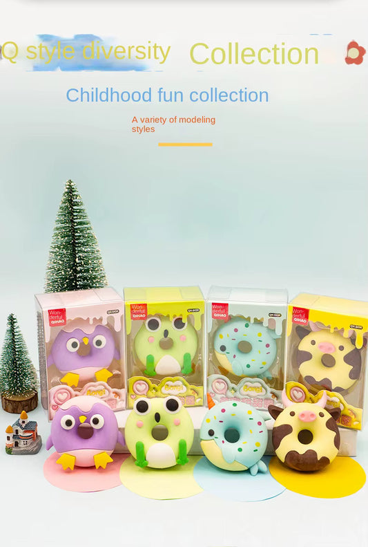 Animal Donut Eraser