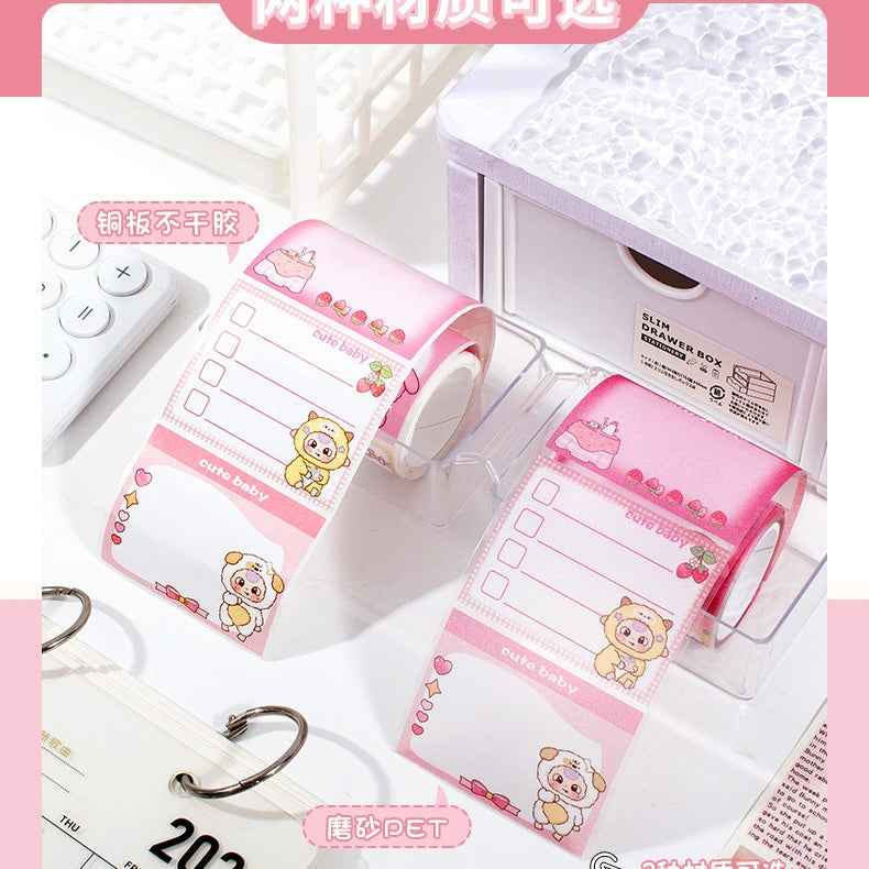 Kawaii Sticky Note Roll
