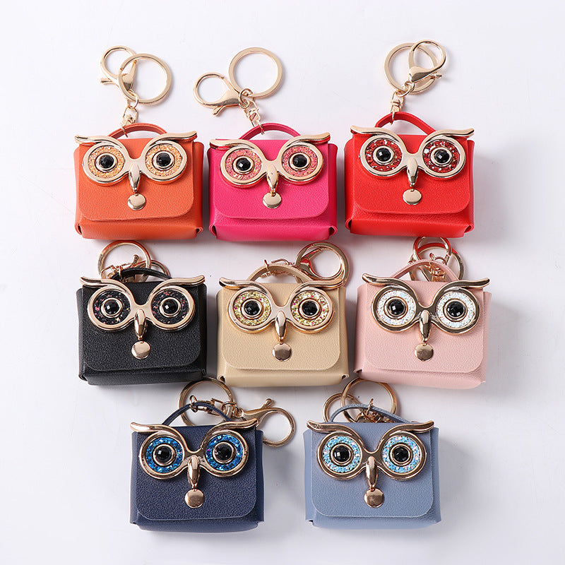 Owl Keychain Pouch