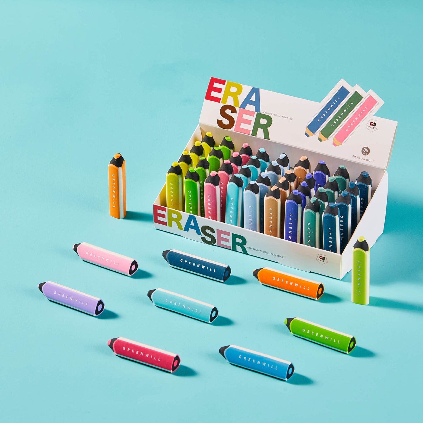 Pencil Shape Eraser