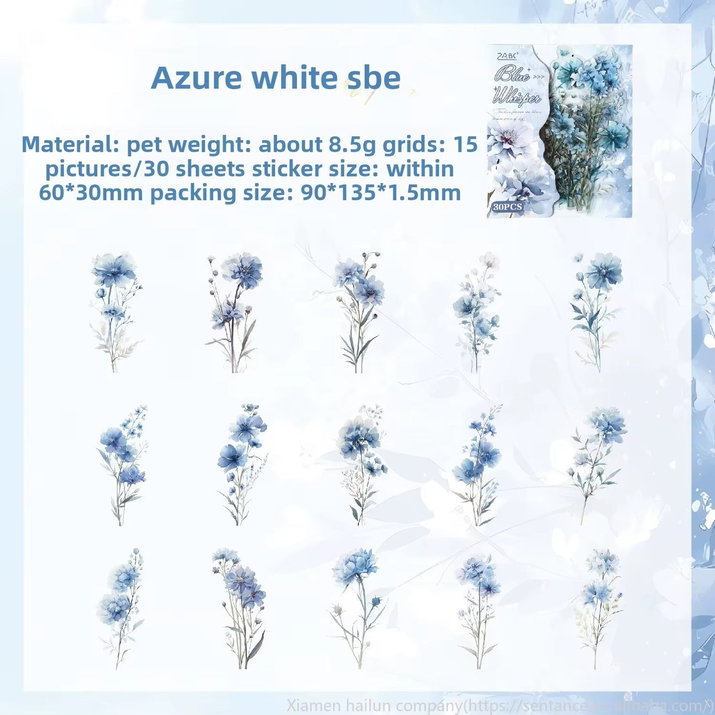 Flower Trade Sticker Pack