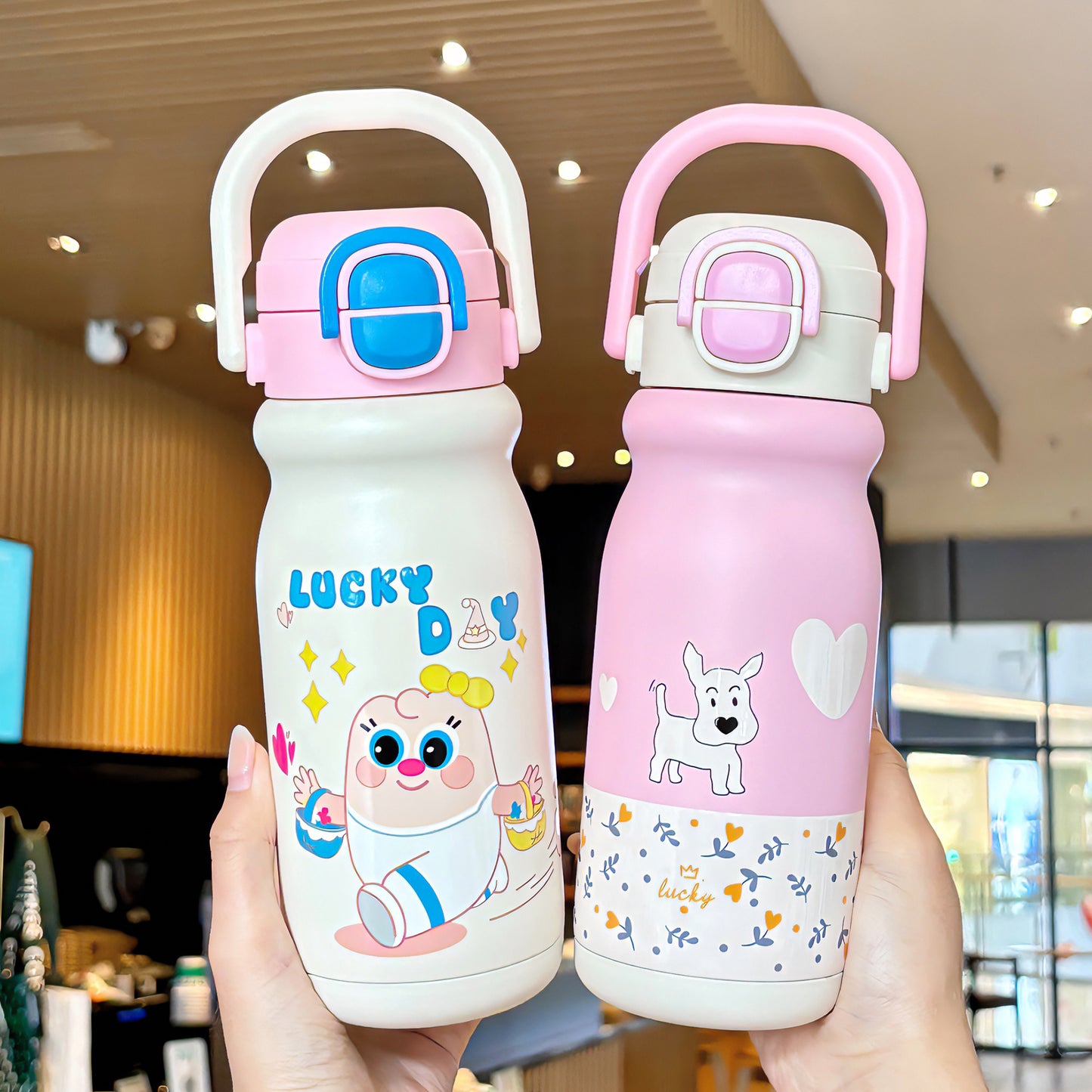 Premium Kawaii Stainless Steel Insulated Bottle