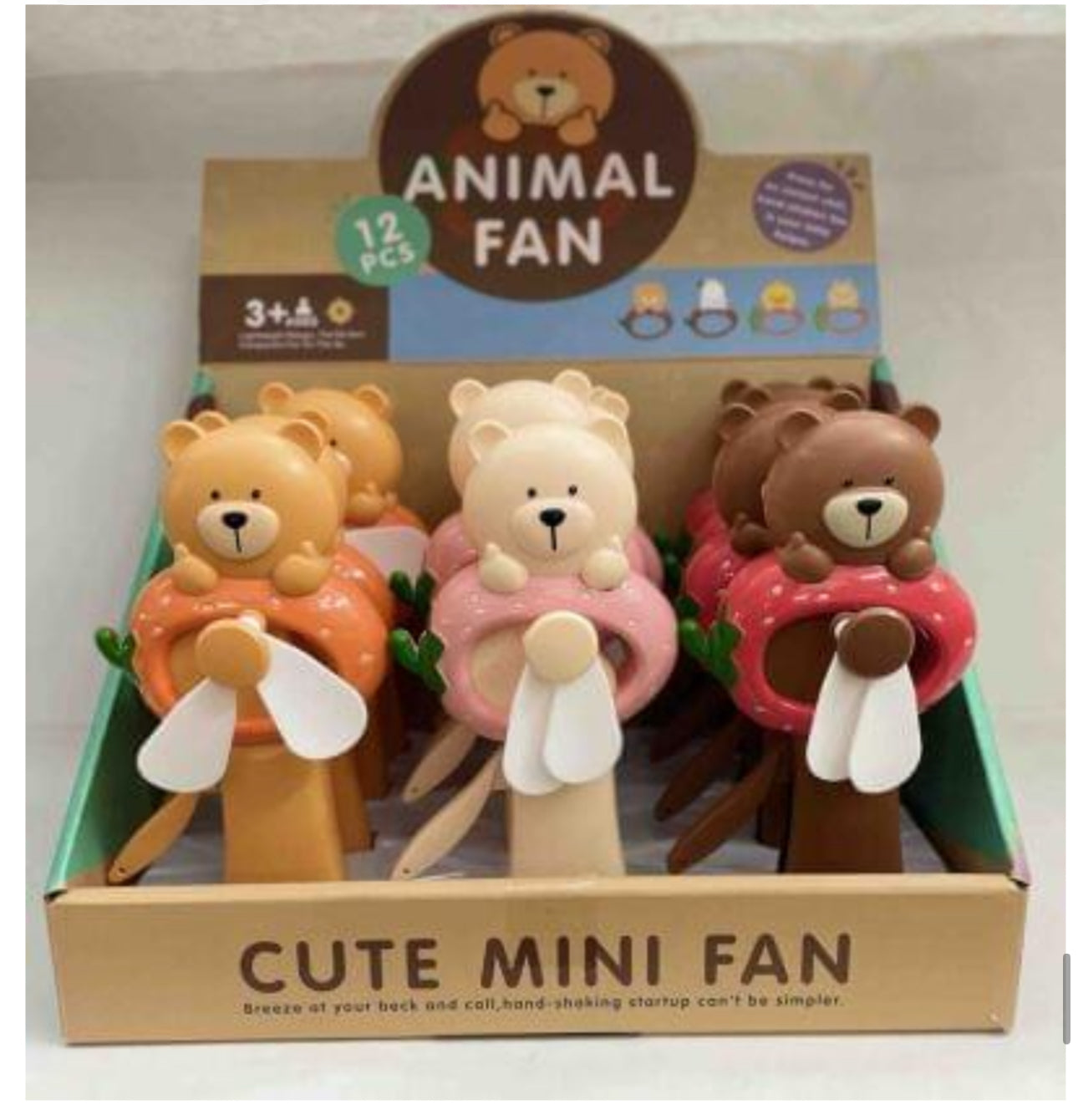 Kawaii Animal Mini Fan