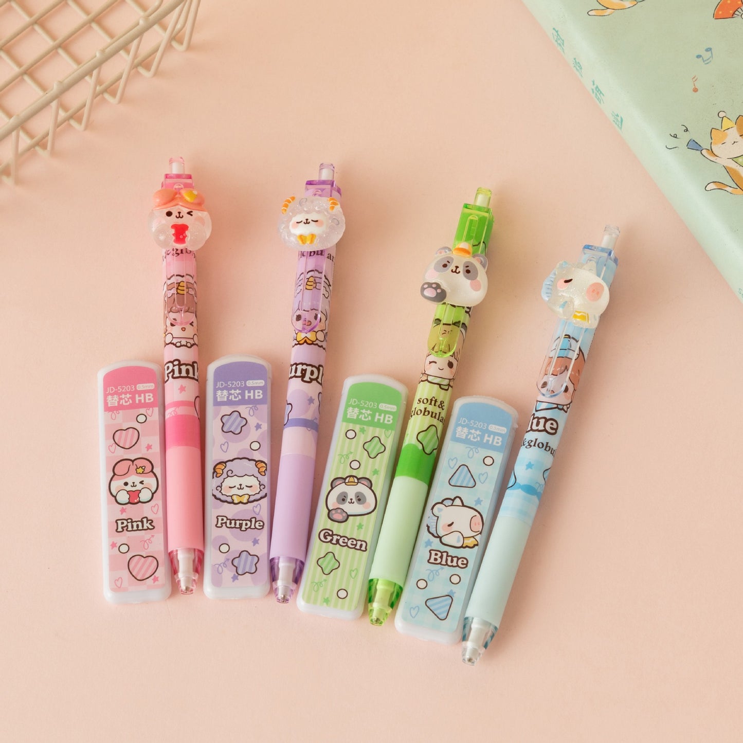 Kawaii Mechanical Pencil Kit