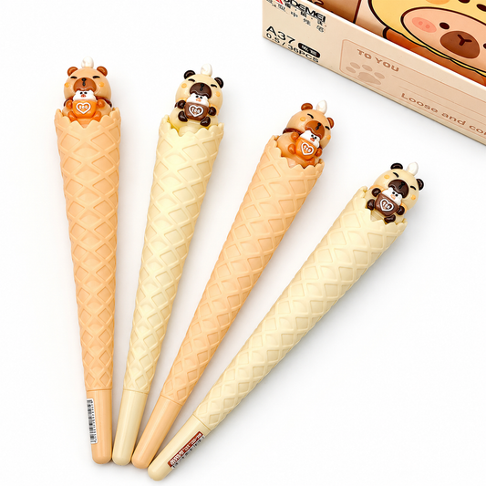 Capybara Ice Cream Pen
