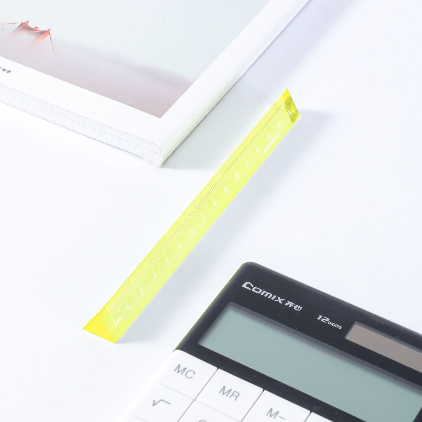 Triangle Crystal Ruler