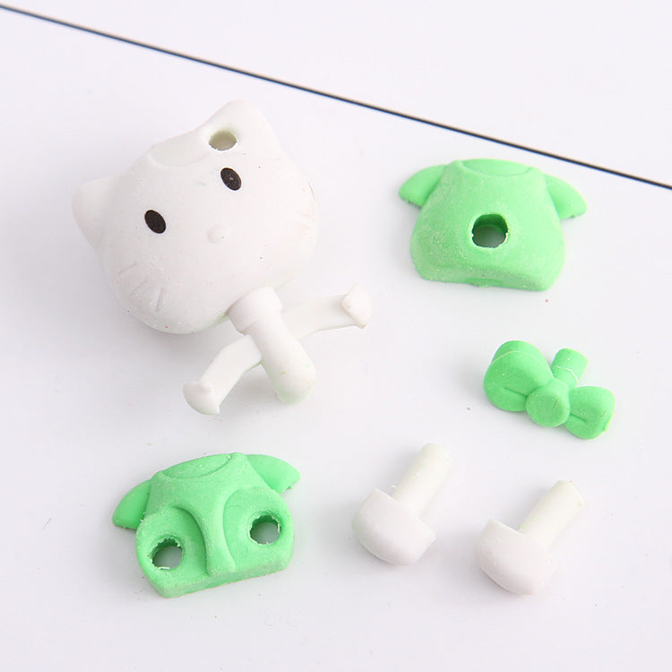 Kitty Eraser 4pcs Set