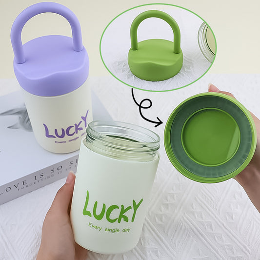 Kawaii Glass Water Bottle