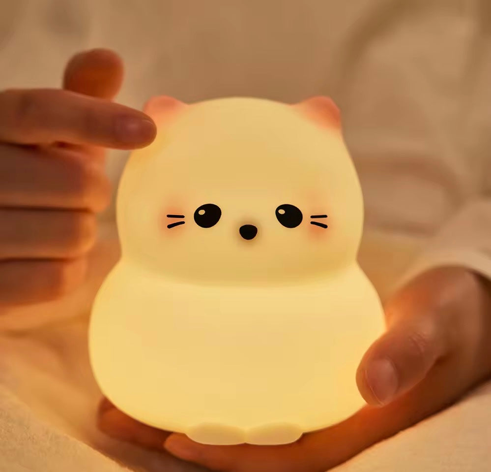 Cat Silicone Lamp