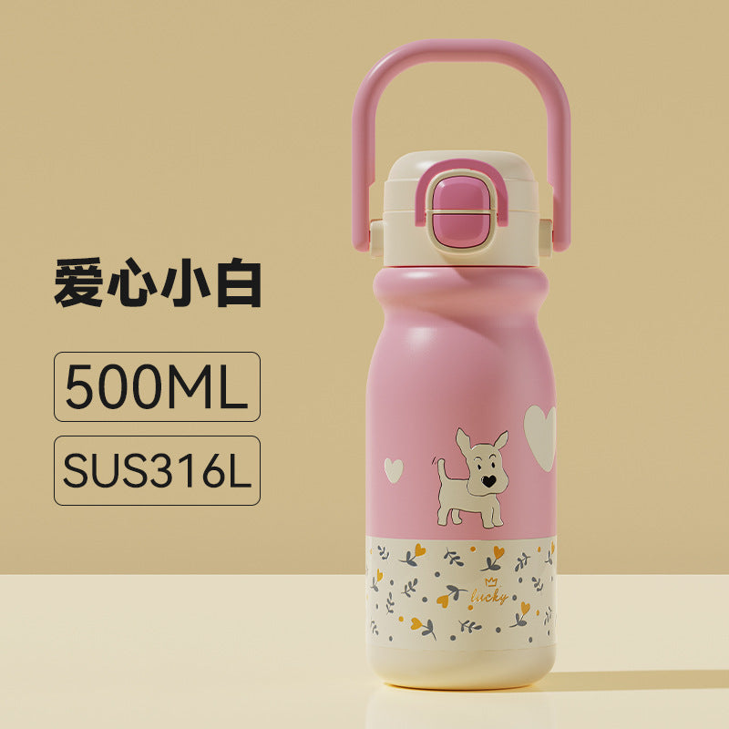 Premium Kawaii Stainless Steel Insulated Bottle