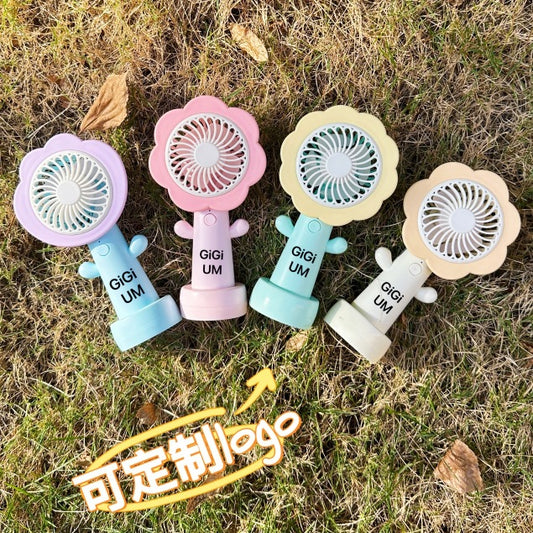 Floral Mini Fan