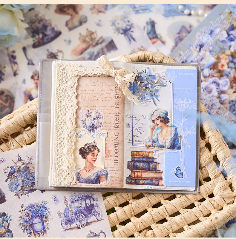 Victorian Vintage Sticker Book (24 Sheets Book)