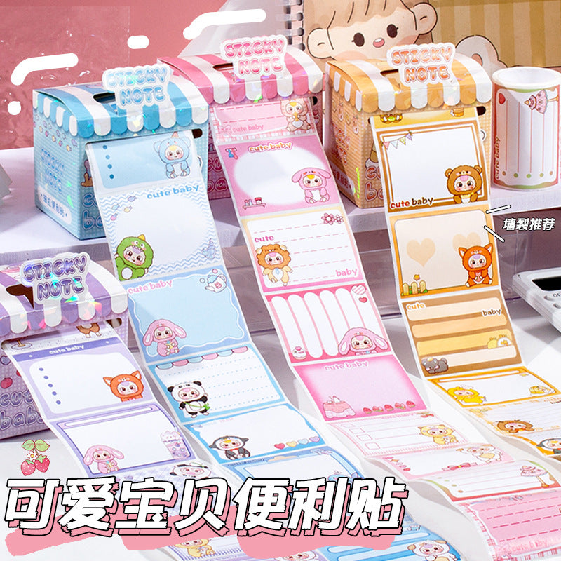 Kawaii Sticky Note Roll
