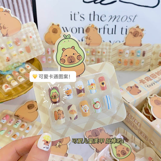 Capybara Nail Extensions