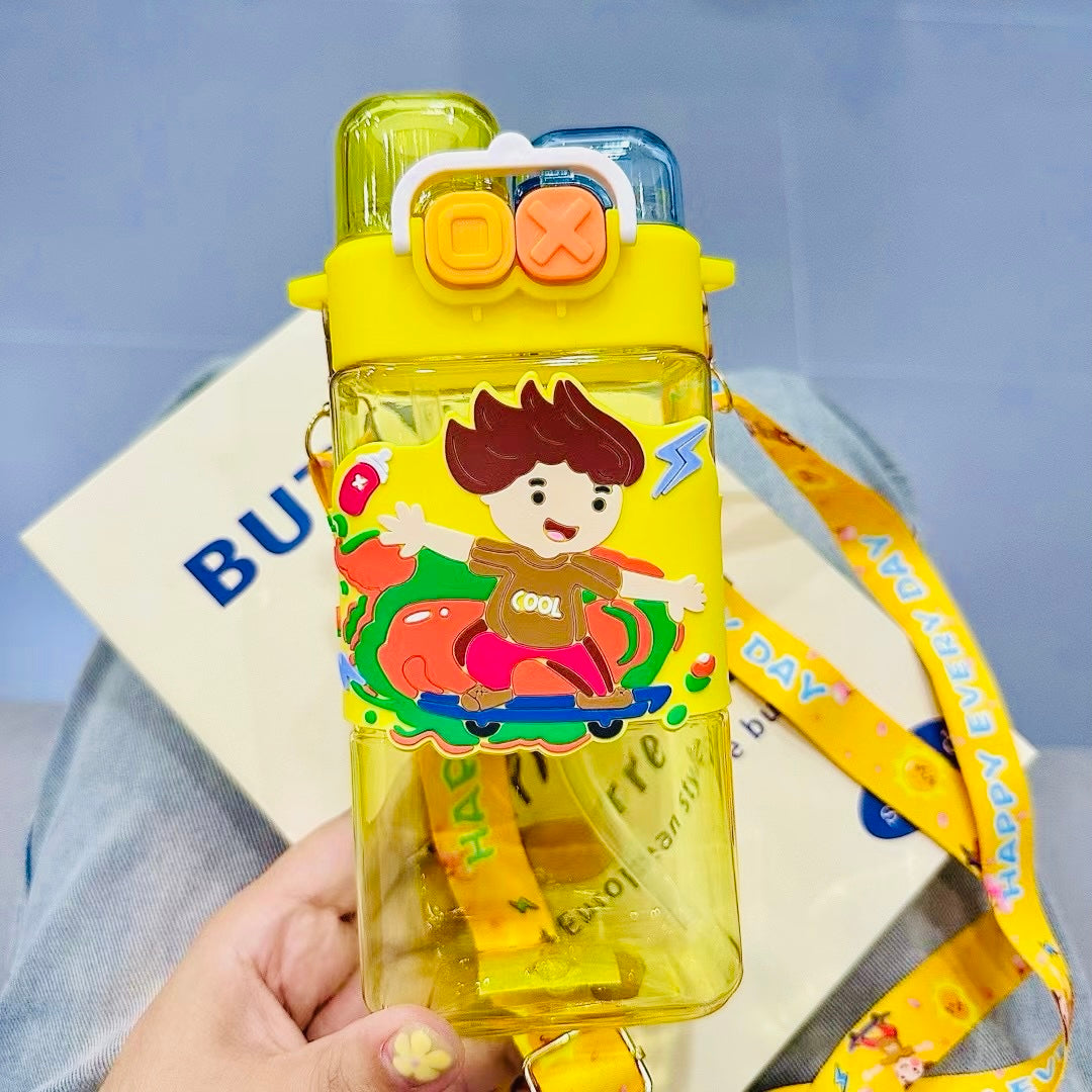 Kawaii Dual Sip Water Bottle