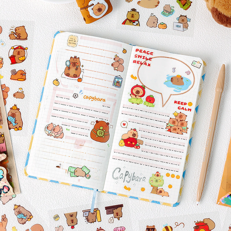 Capybara Stickers