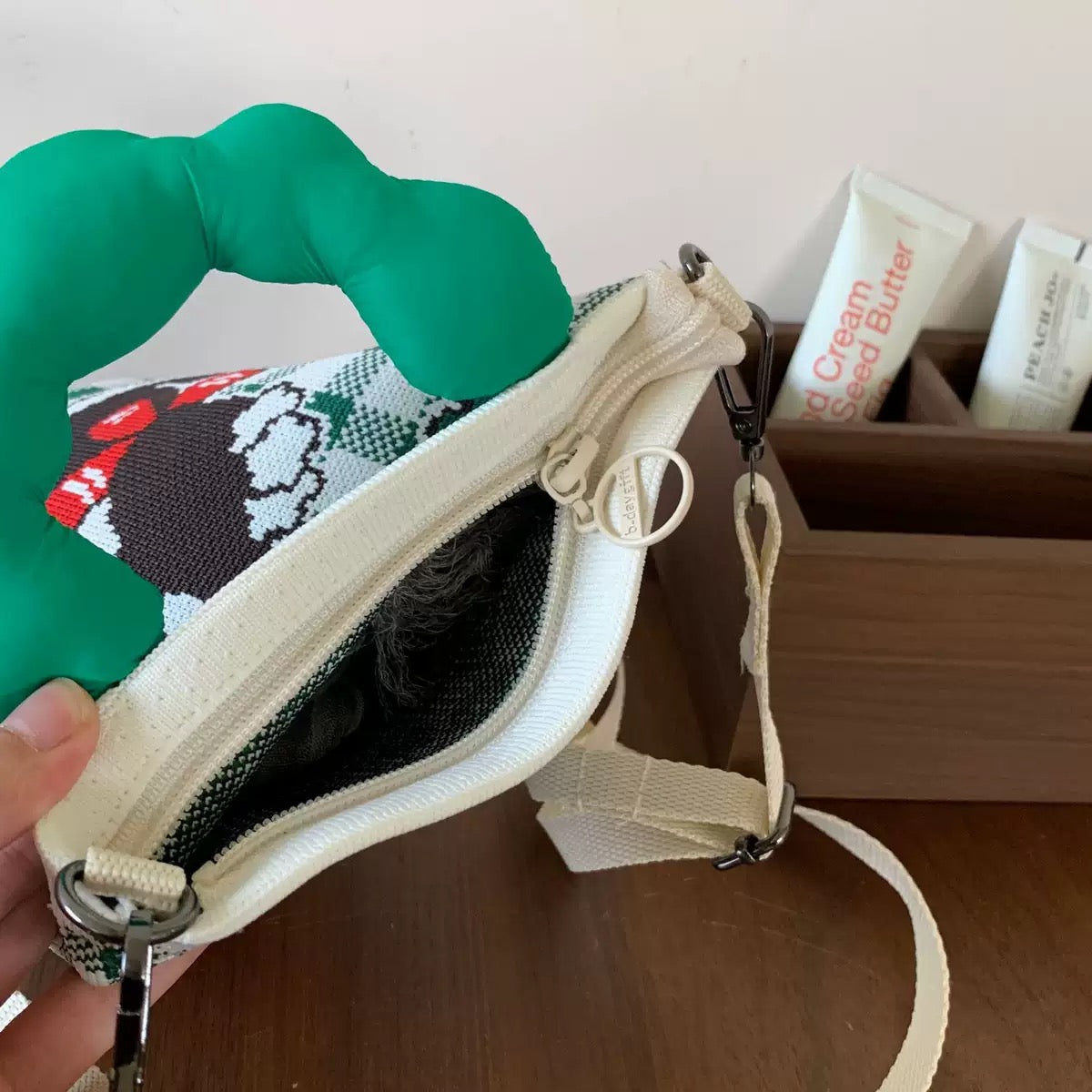 Premium Knitted Sling Bag