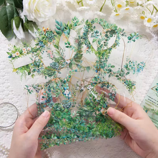 Floral Wreath Stickers