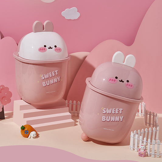 Sweet Bunny Desk Dust Bin