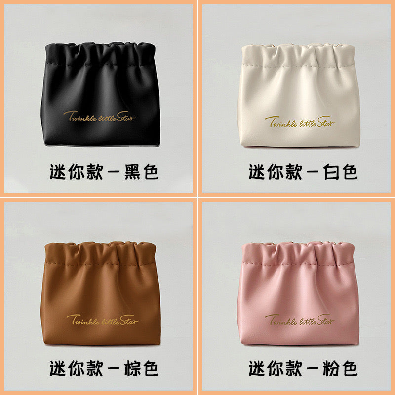 Leather Magnetic Coin Pouch