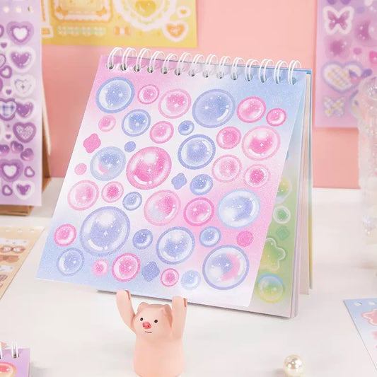 Kawaii Coil Sticker Book