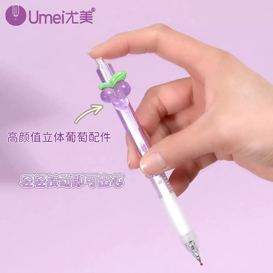 Crystal Grape Erasable Pen