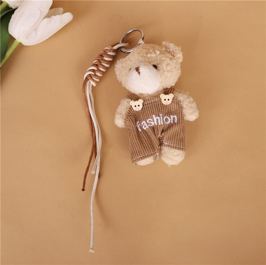 Teddy Plush bag Keychain