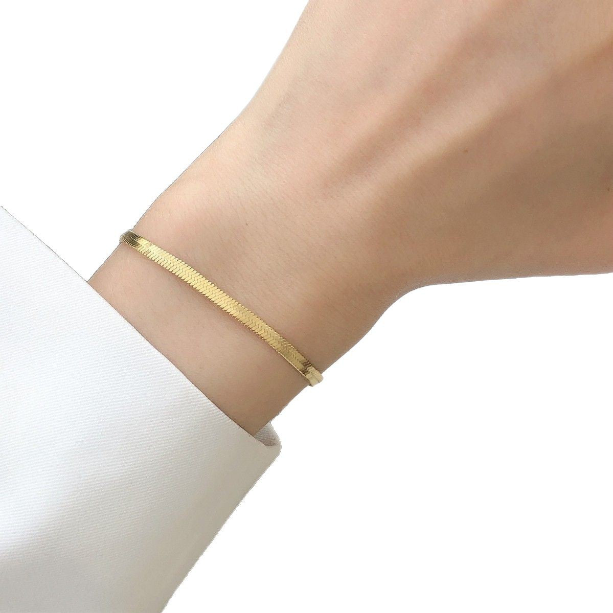 Snake Chain Stainless Steel Bracelet