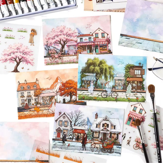 Post Card Pet Stickers