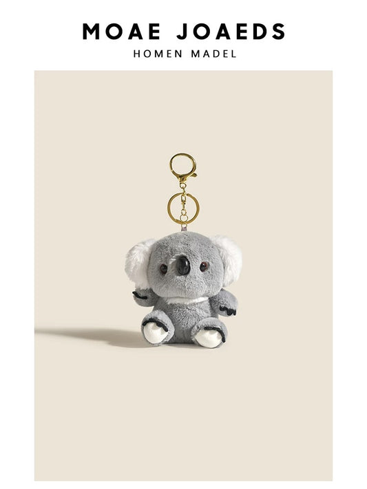 Kawaii Bear Plush Keychain