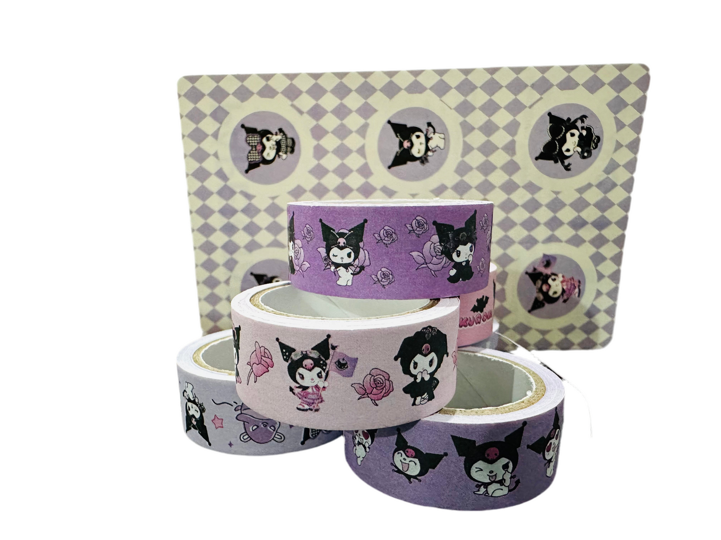 Kuromi Washitape 6pcs Pack