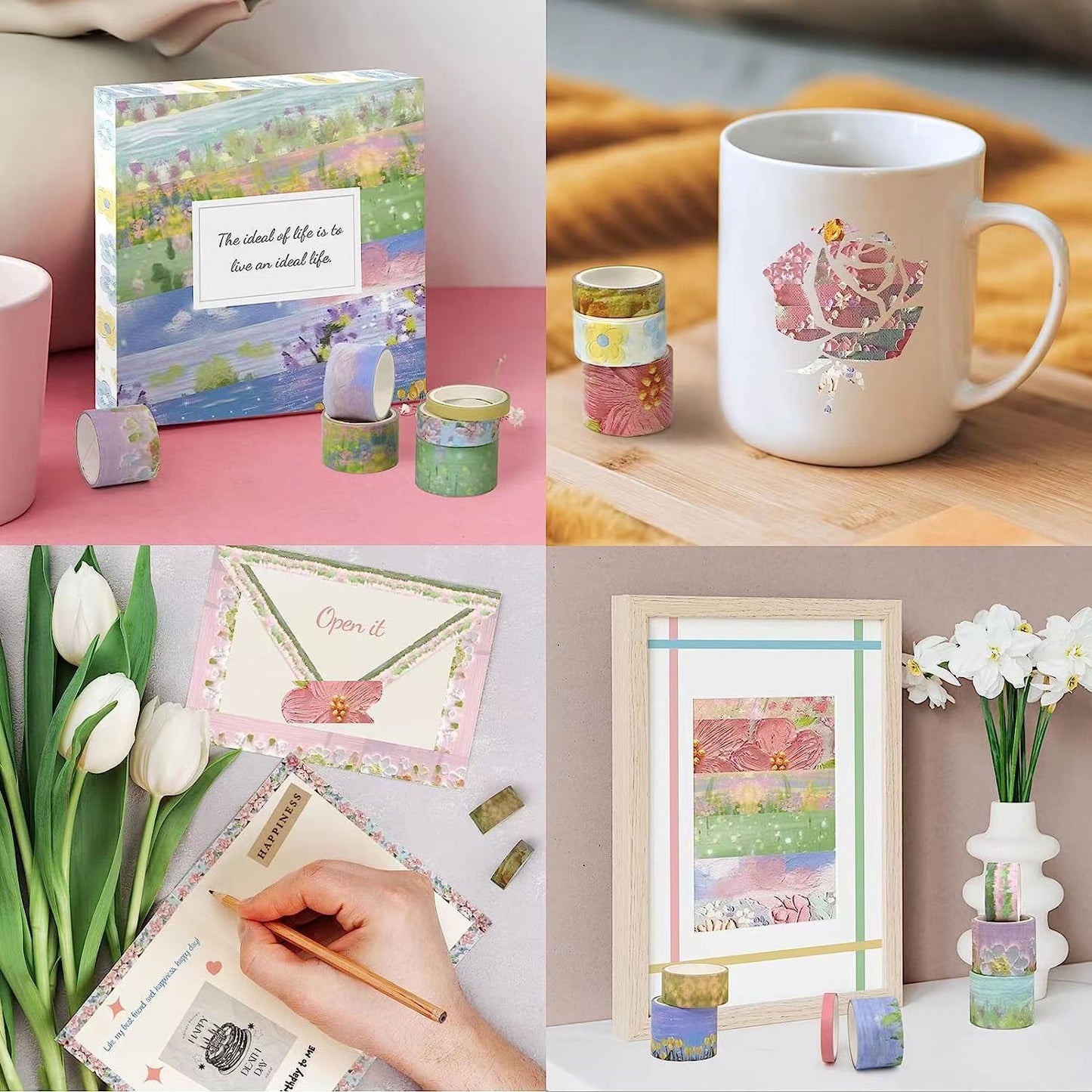 VINATGE journaling Washitape Box