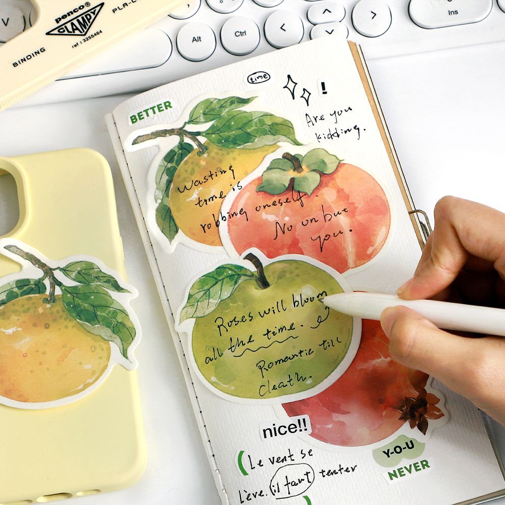 Watercolor Fruits Sticky Note