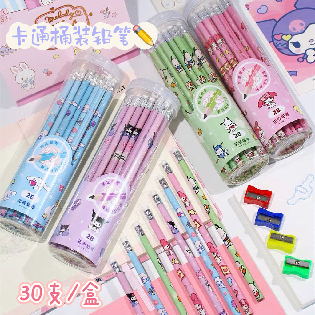 Sanrio Pencil Set (30pcs)