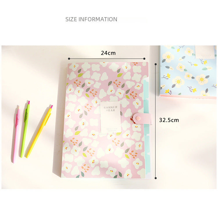 Floral File Folder