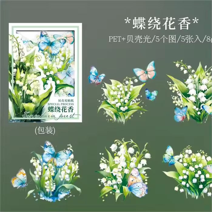 Floral Pet Deco Stickers