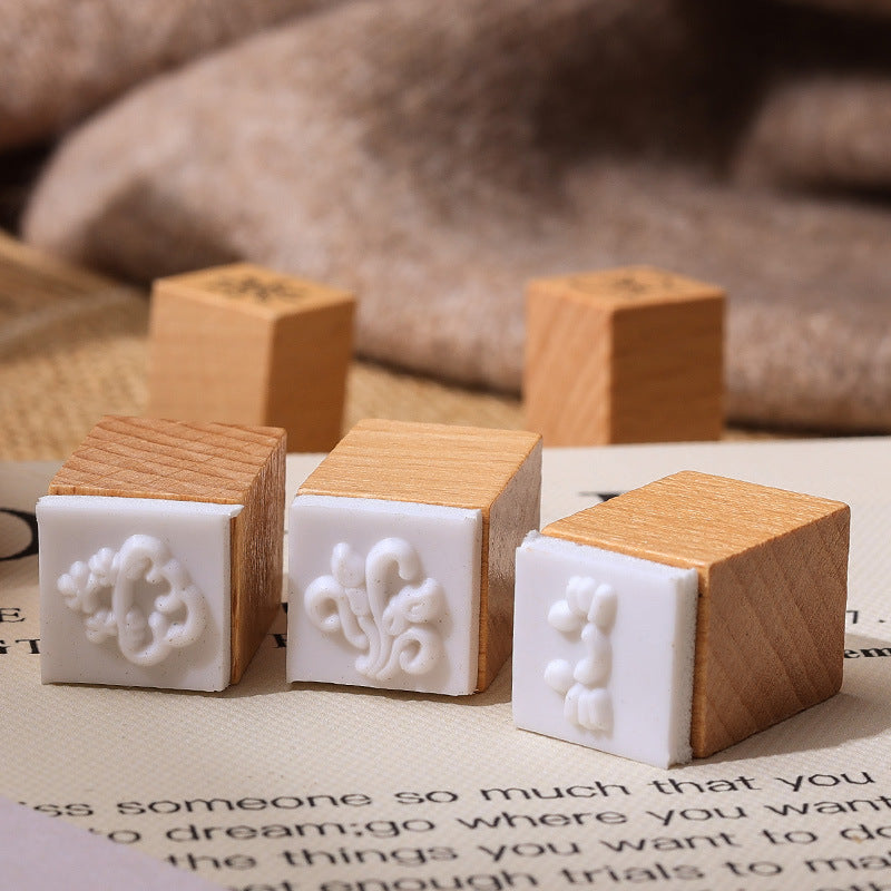 Mini Wooden Journaling Stamp