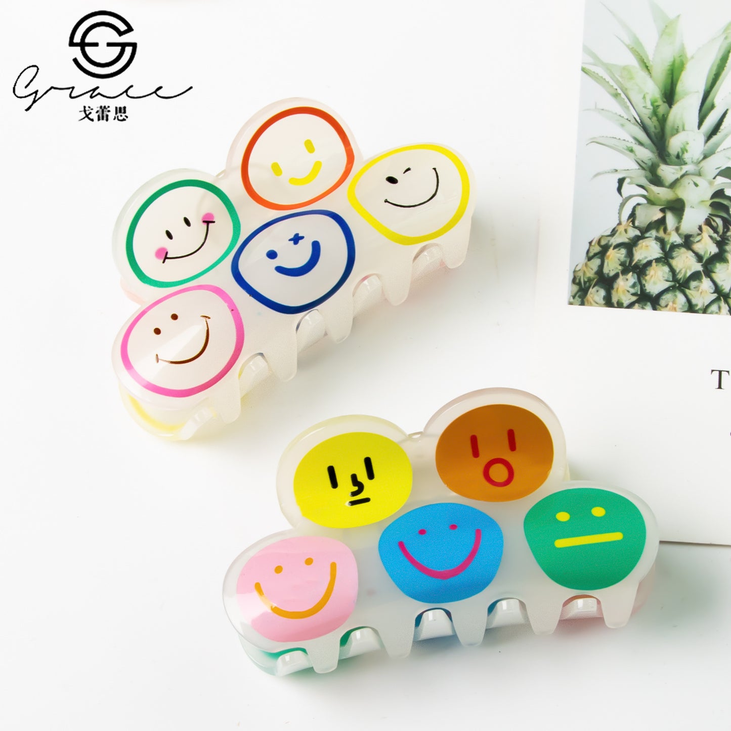 Smile Claw Clips