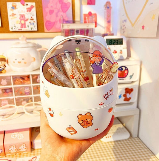 Kawaii Desk Dust Bin
