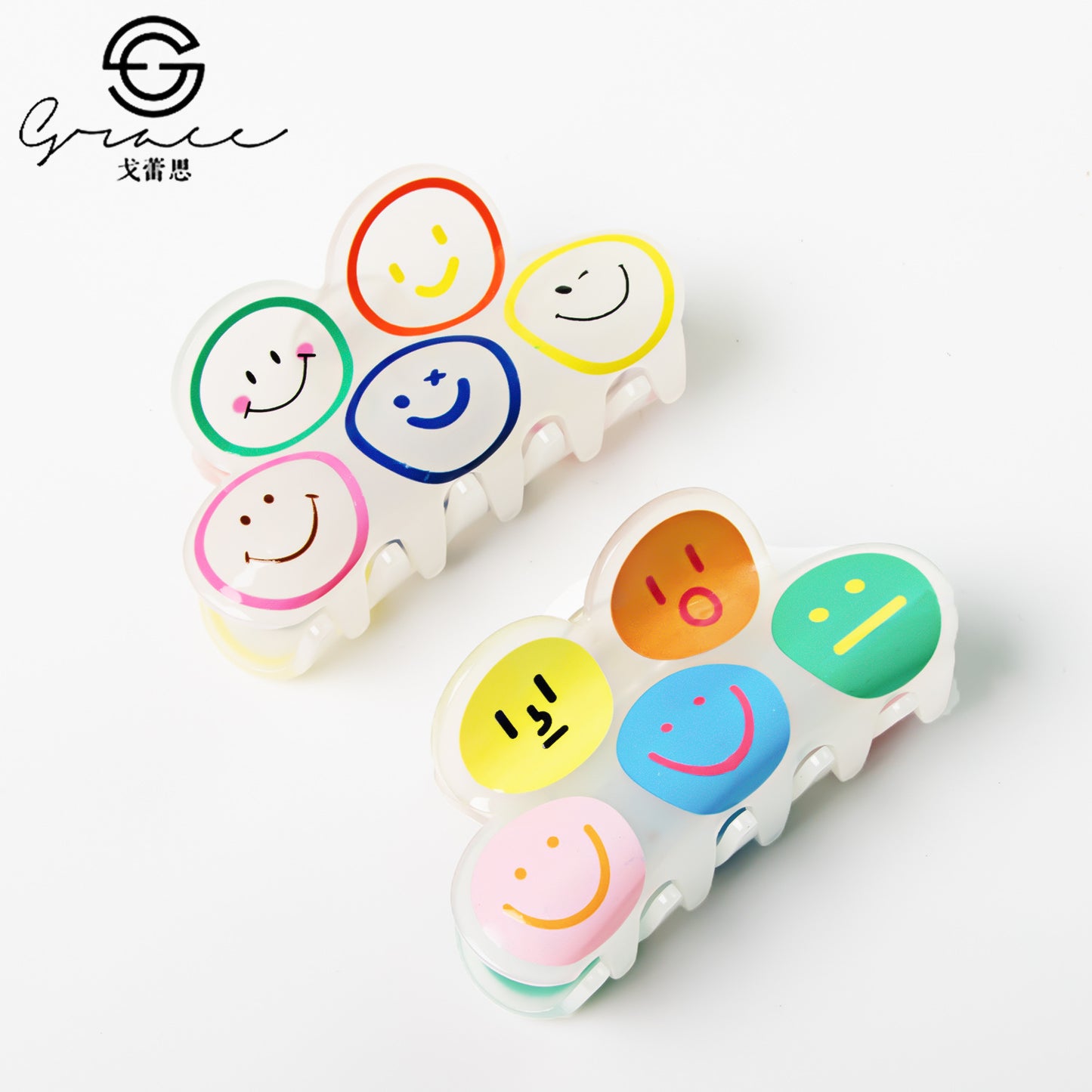 Smile Claw Clips