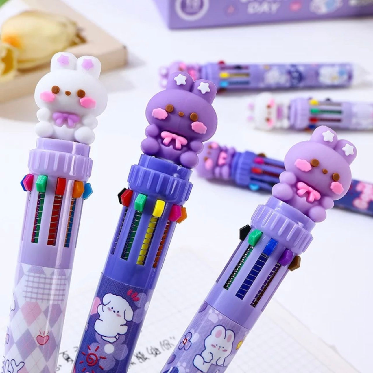 Lovely Bunny 10 in 1 Pen