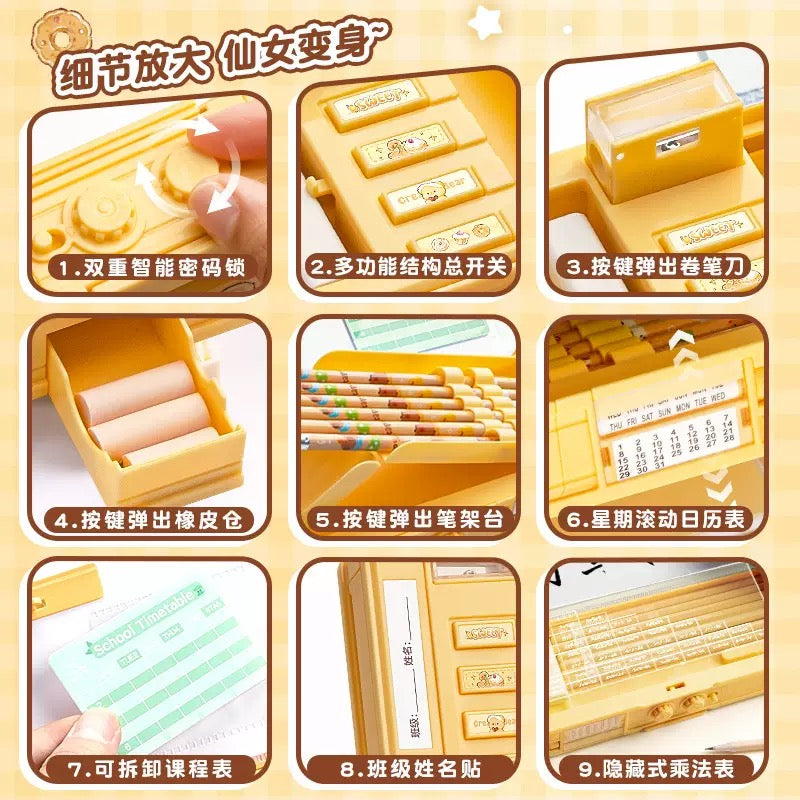 Kawaii Multi-Compartment Box