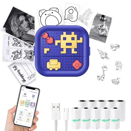 Thermal Printer With Refill Combo