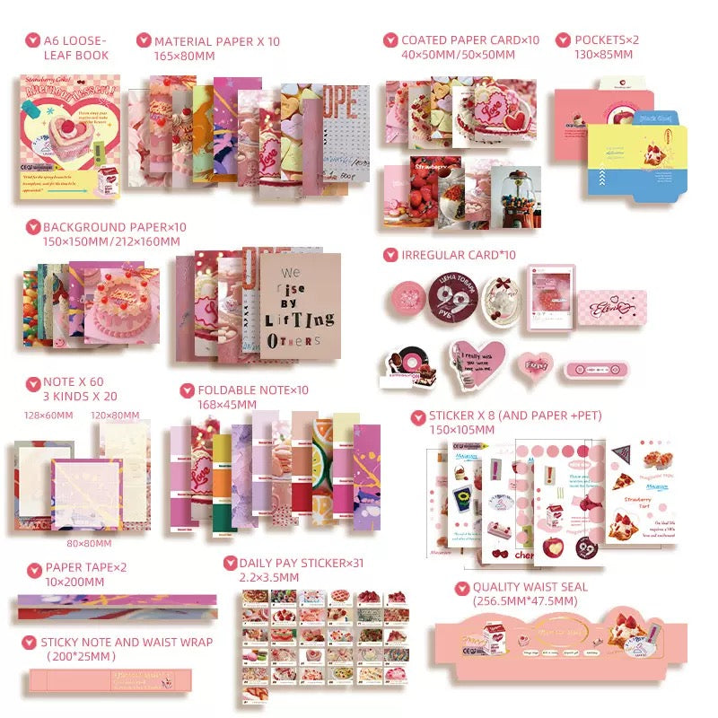 Afternoon Dessert Journaling Kit