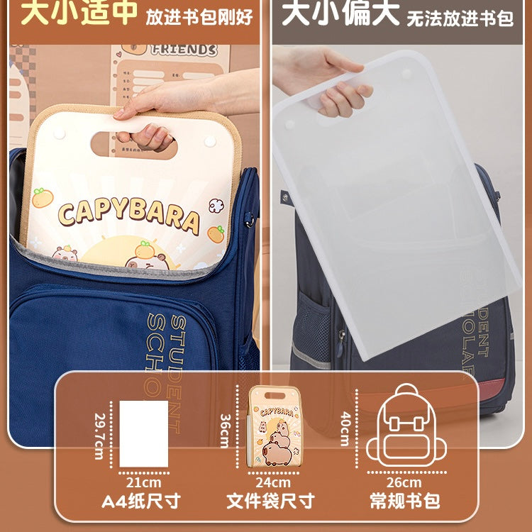 Capybara Large Capacity File Folder
