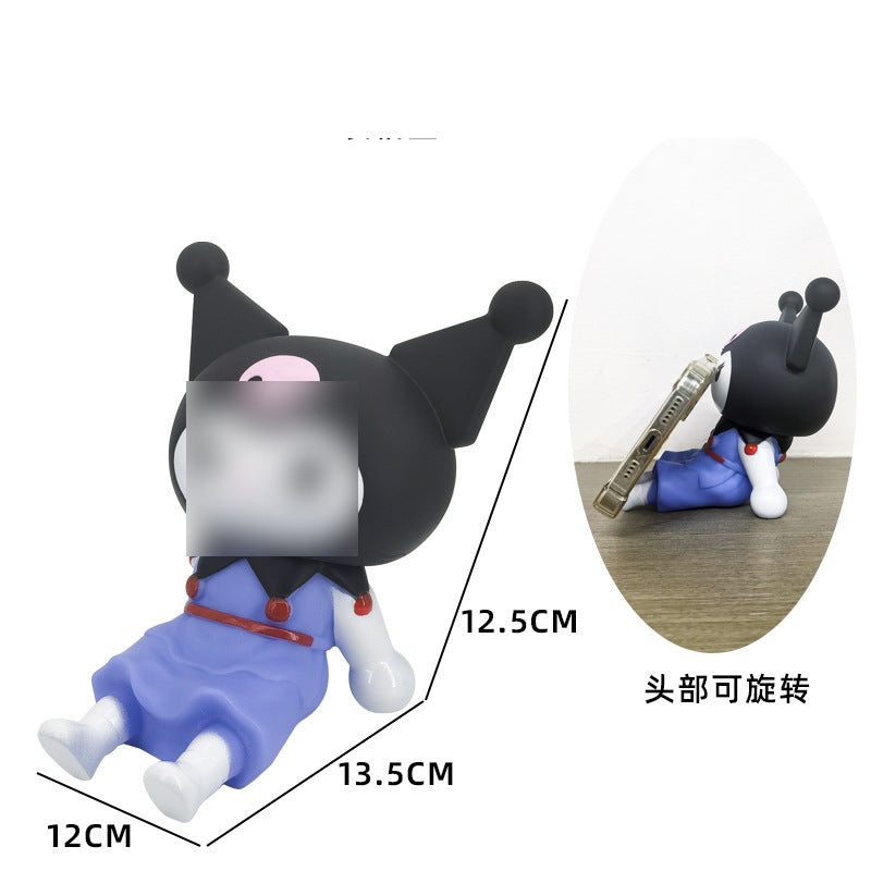 Cute Cartoon Mobile Phone + Tab Holder