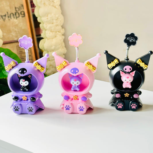 Kuromi Lamp With Sharpener